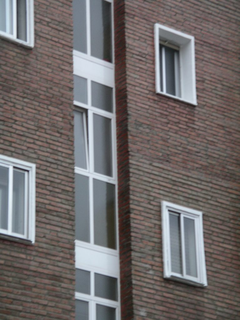 Renovación de ventanas en Vitoria - Escalera